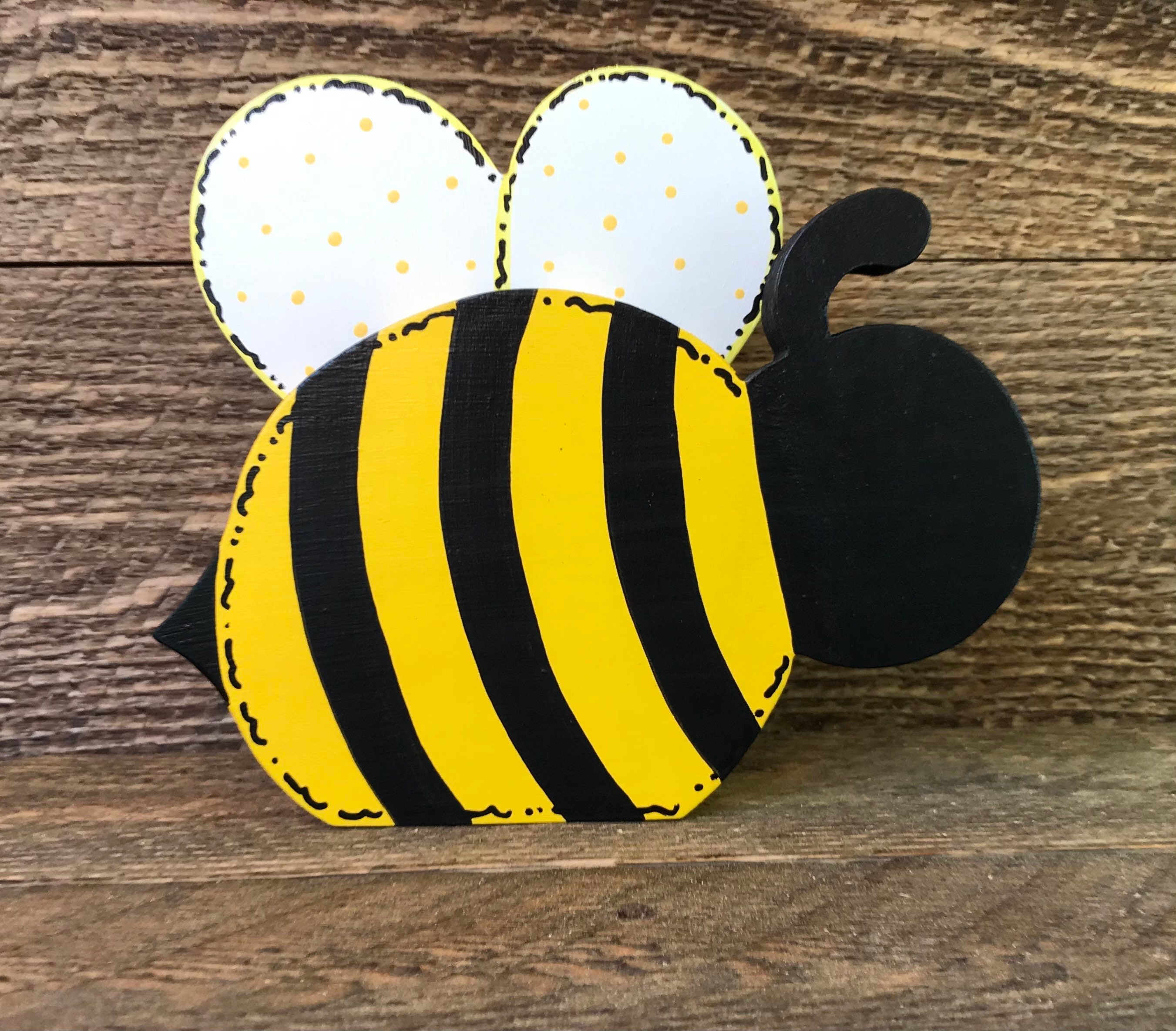 Bee Decor Tiered Tray Bumblebee Wood Bee Summer Decor Etsy