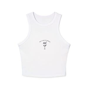 Verlobten Tab Tank Top, Spaß Sommer Top, perfekt für Partys, Geschenke für Freunde, Getränke und lacht Tee