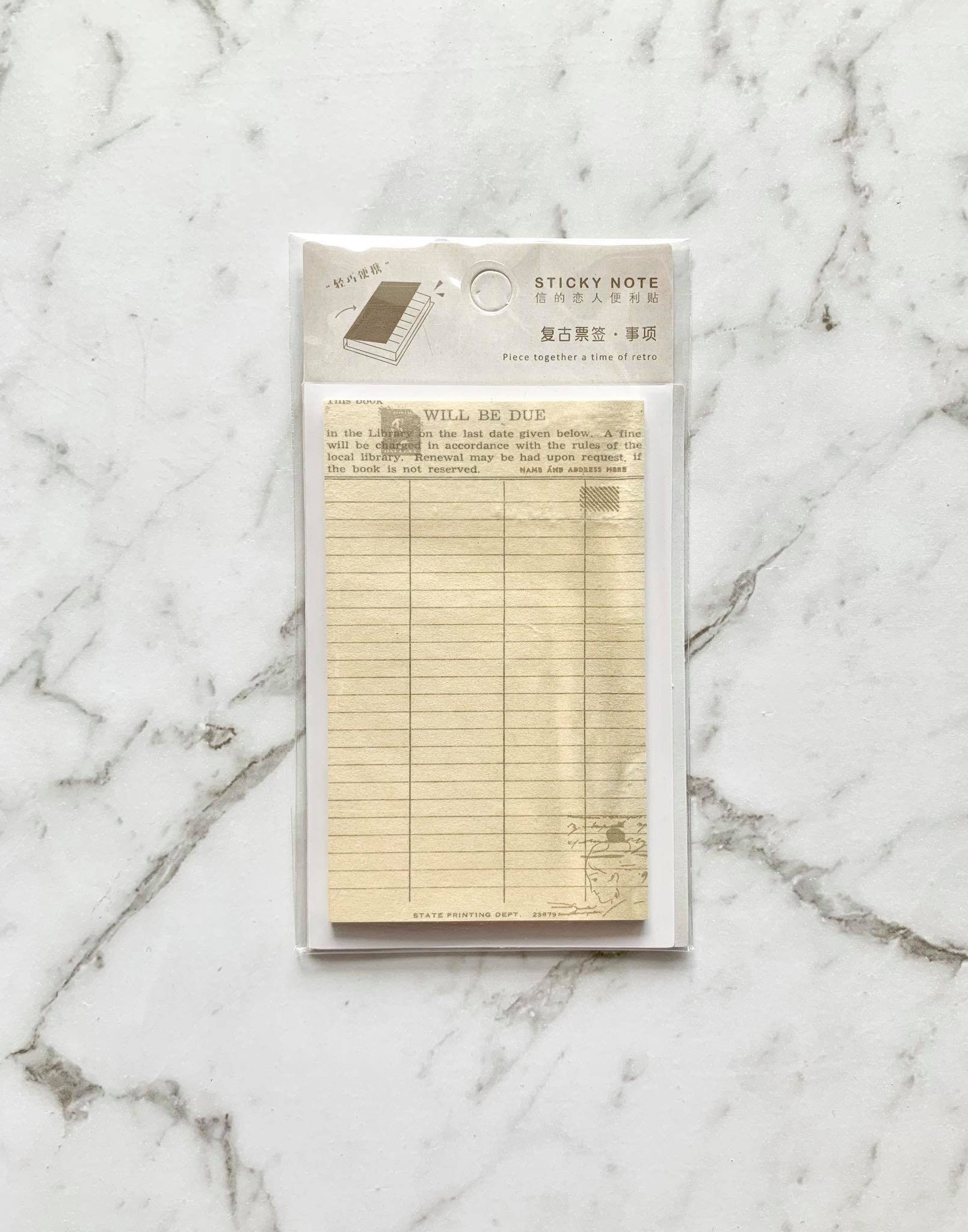 Vintage-themed Sticky Notes - Etsy Australia