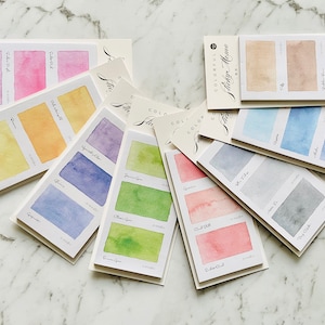 Watercolour Sticky Memo