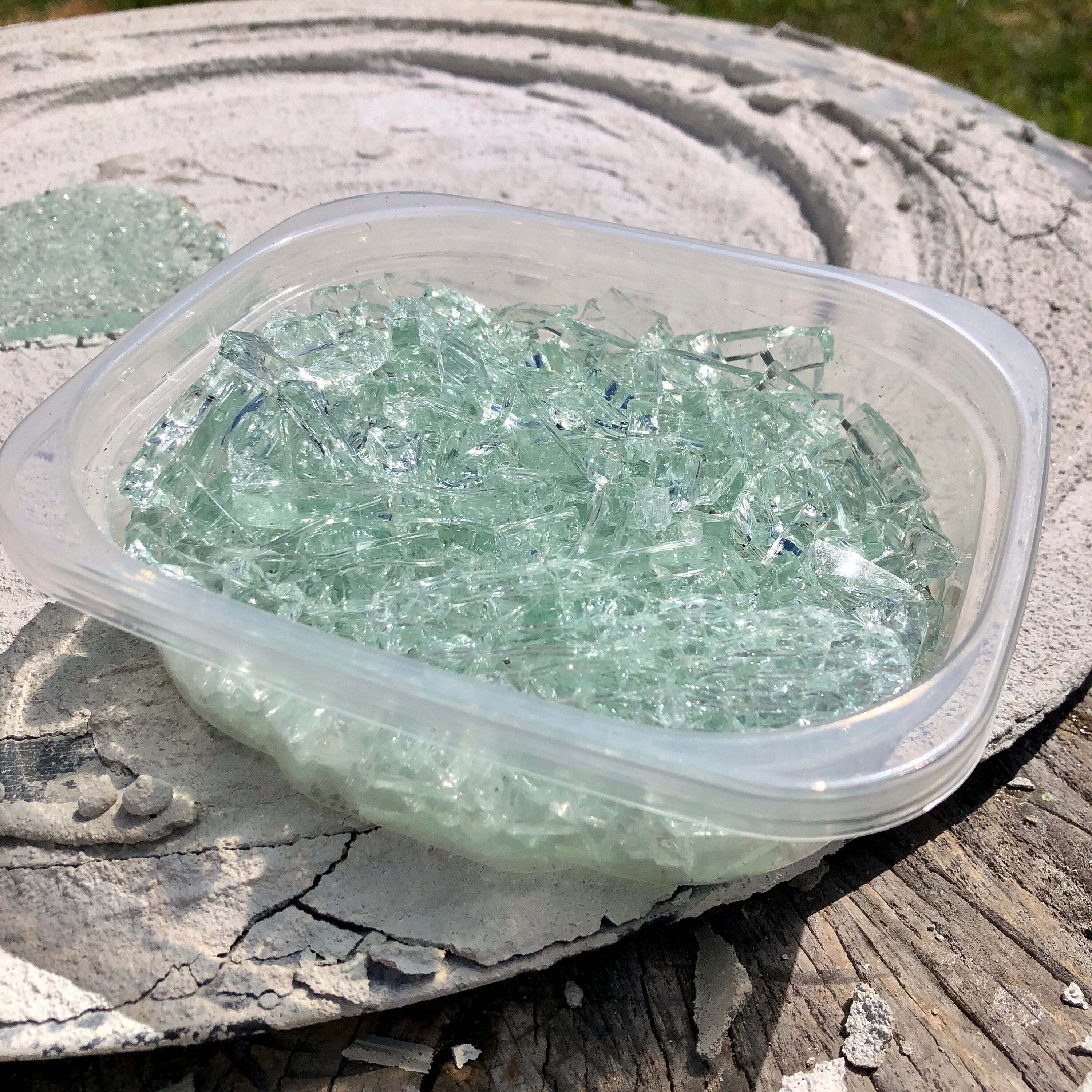 Broken Tempered Glass Etsy