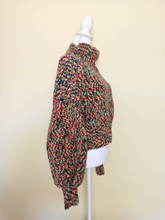 Handmade 80s sweater wool // multicolor // Jumper
