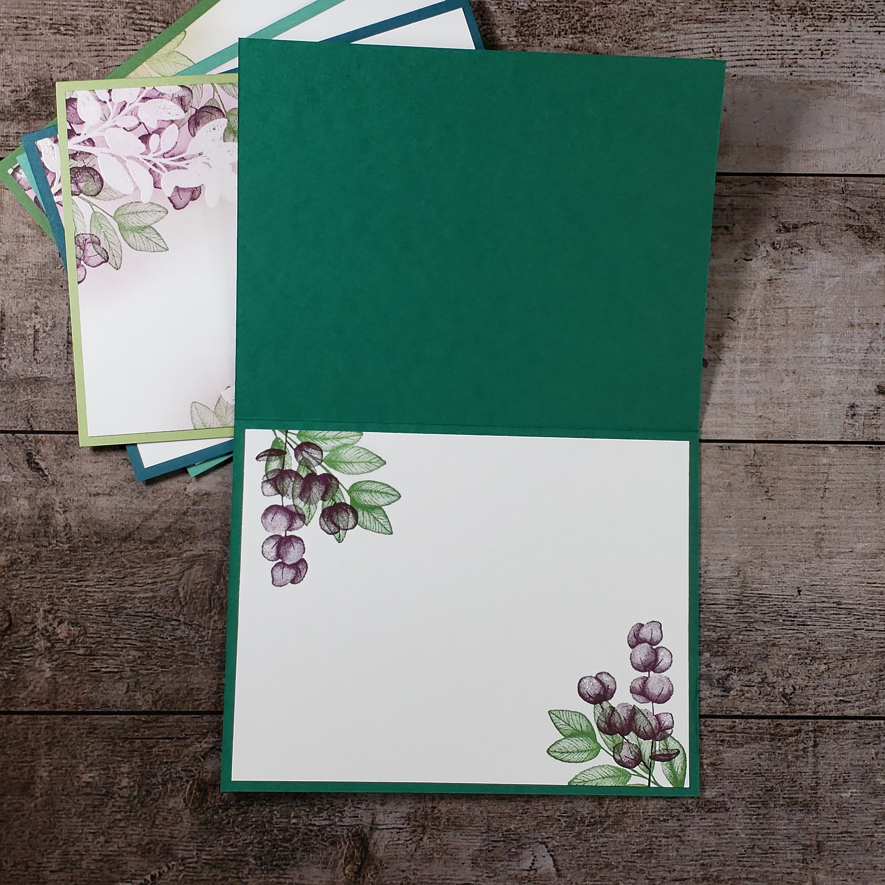 Handmade Greeting Card Assortment Set of 5 Etsy