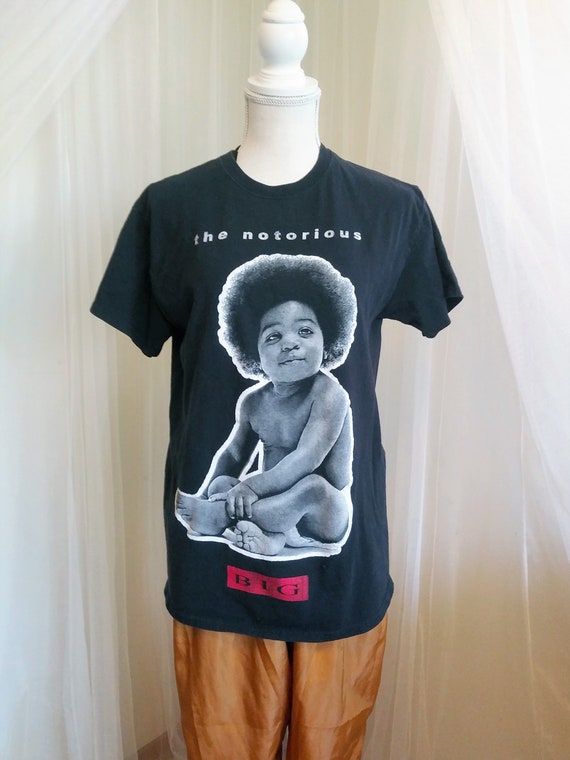 The Notorious B.I.G. Tribute T-shirt / black and w