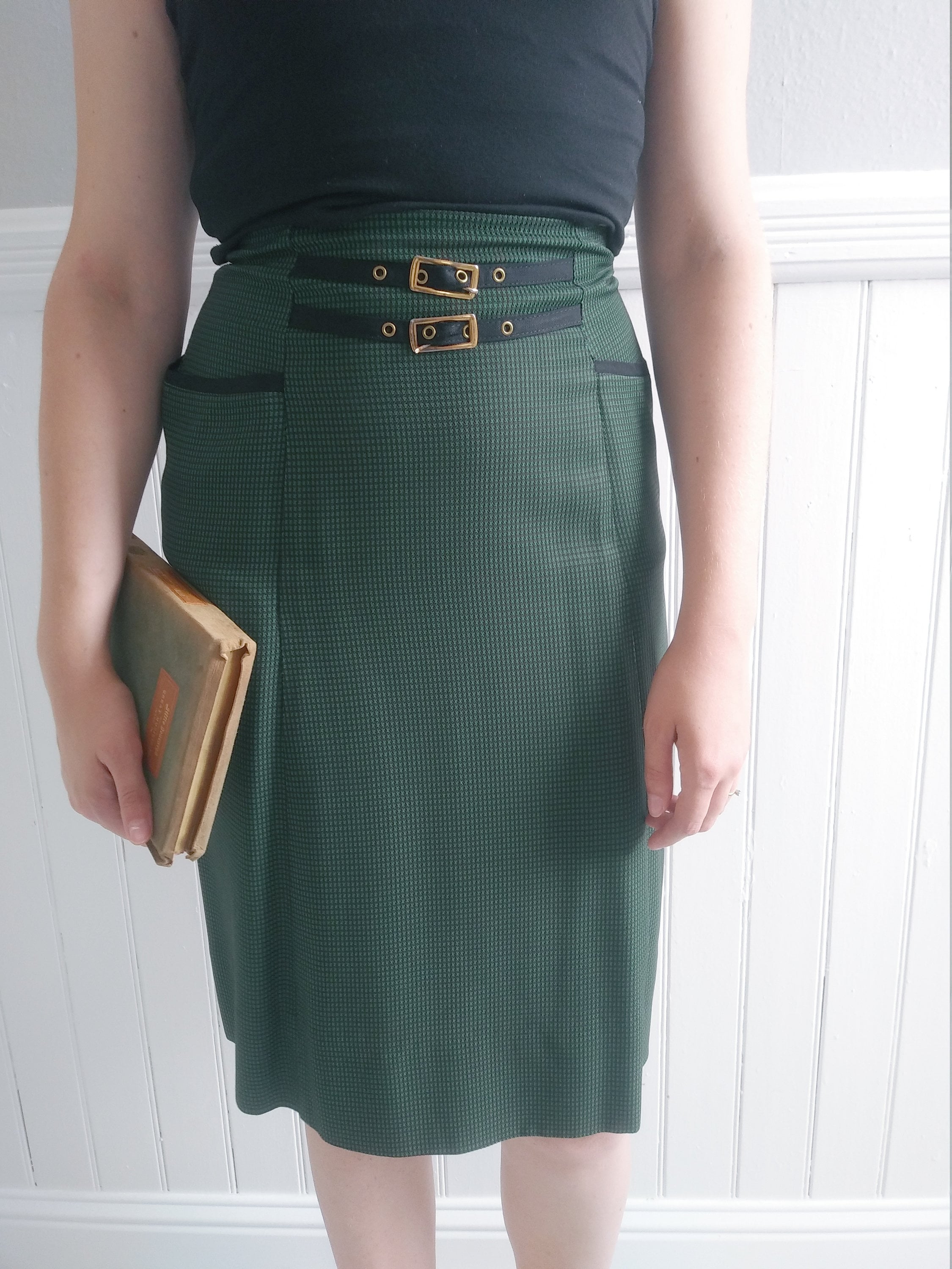 Vintage 1950's Pencil Skirt With Pockets / Pinup / Etsy