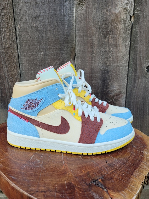 Air Jordan 1 Maison Chateau Rouge Sneakers