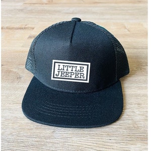 Littler Jeeper Customized Snapback Trucker Hat, Baby, Toddler/Kid sizes