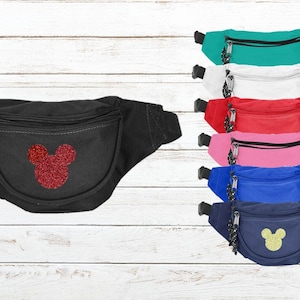 Mickey Mouse Fanny Pack: Kids, Youth & Adult Sizes