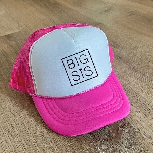 BIG SIS Adult/Youth/Kid/Baby Trucker Hat