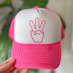 3rd Birthday Trucker Hat, I&#39;m 3 Trucker Hat, Birthday Trucker Hat