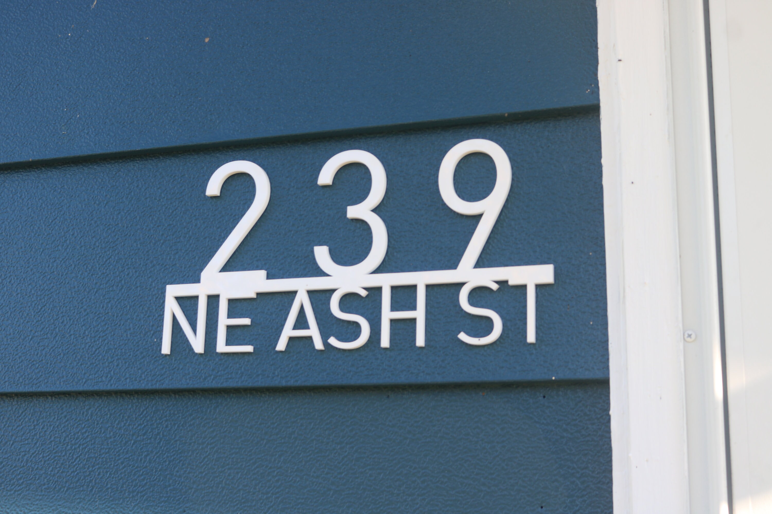 House Numbers With Street Name Custom Acrylic Etsy Singapore