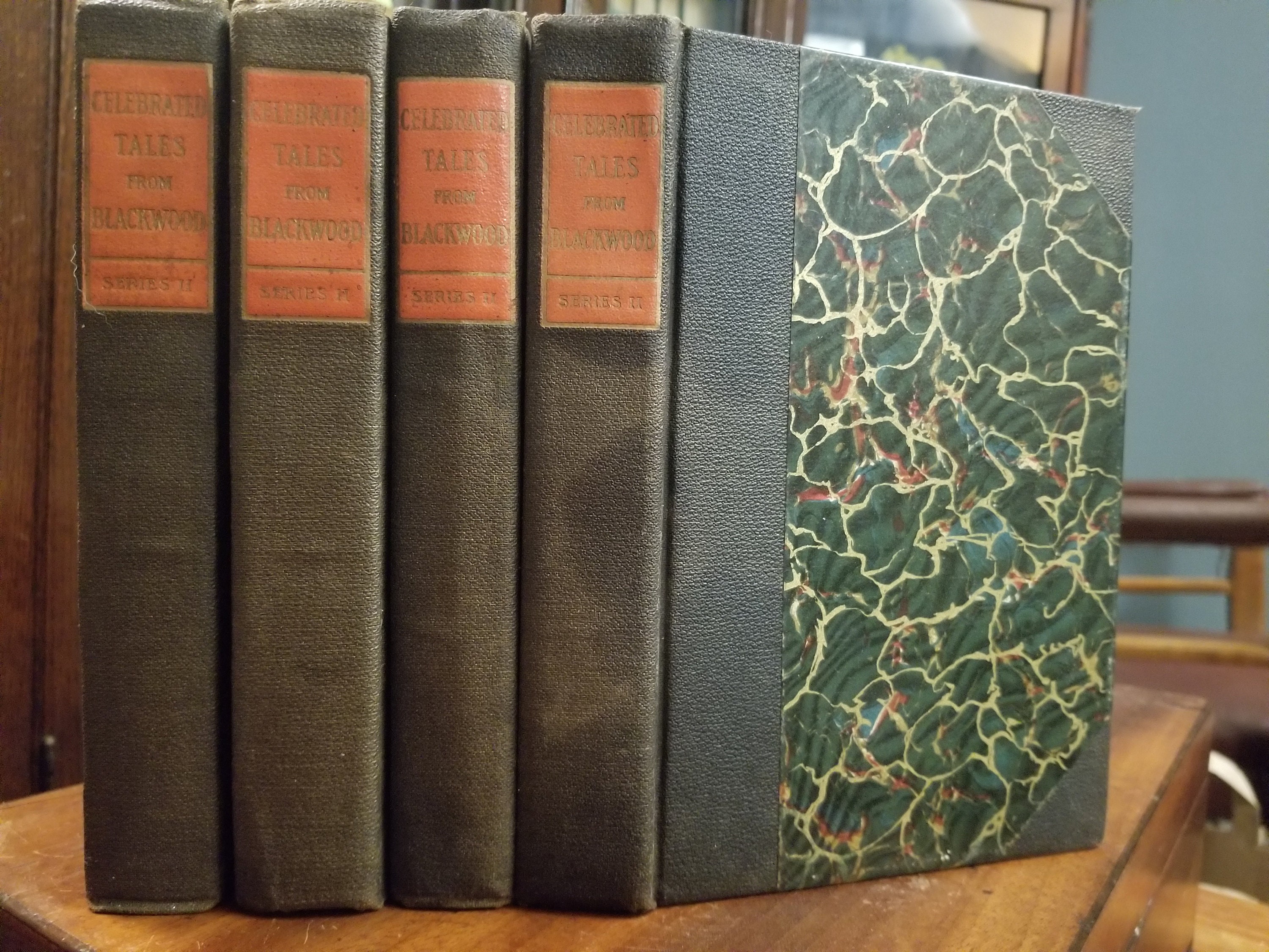 Antique complete set of 4 Blackwood short story books Etsy