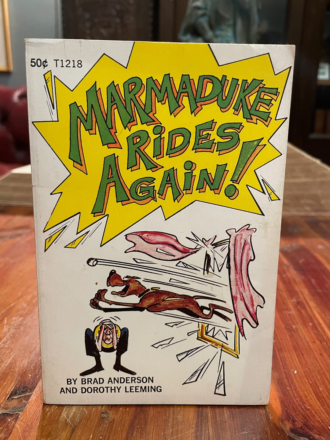 Marmaduke Rides Again 1971 Vintage Cartoon Paperback Book Etsy