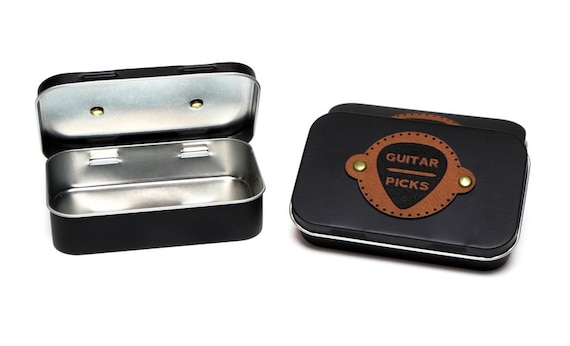 Guitar pick outlet tin box