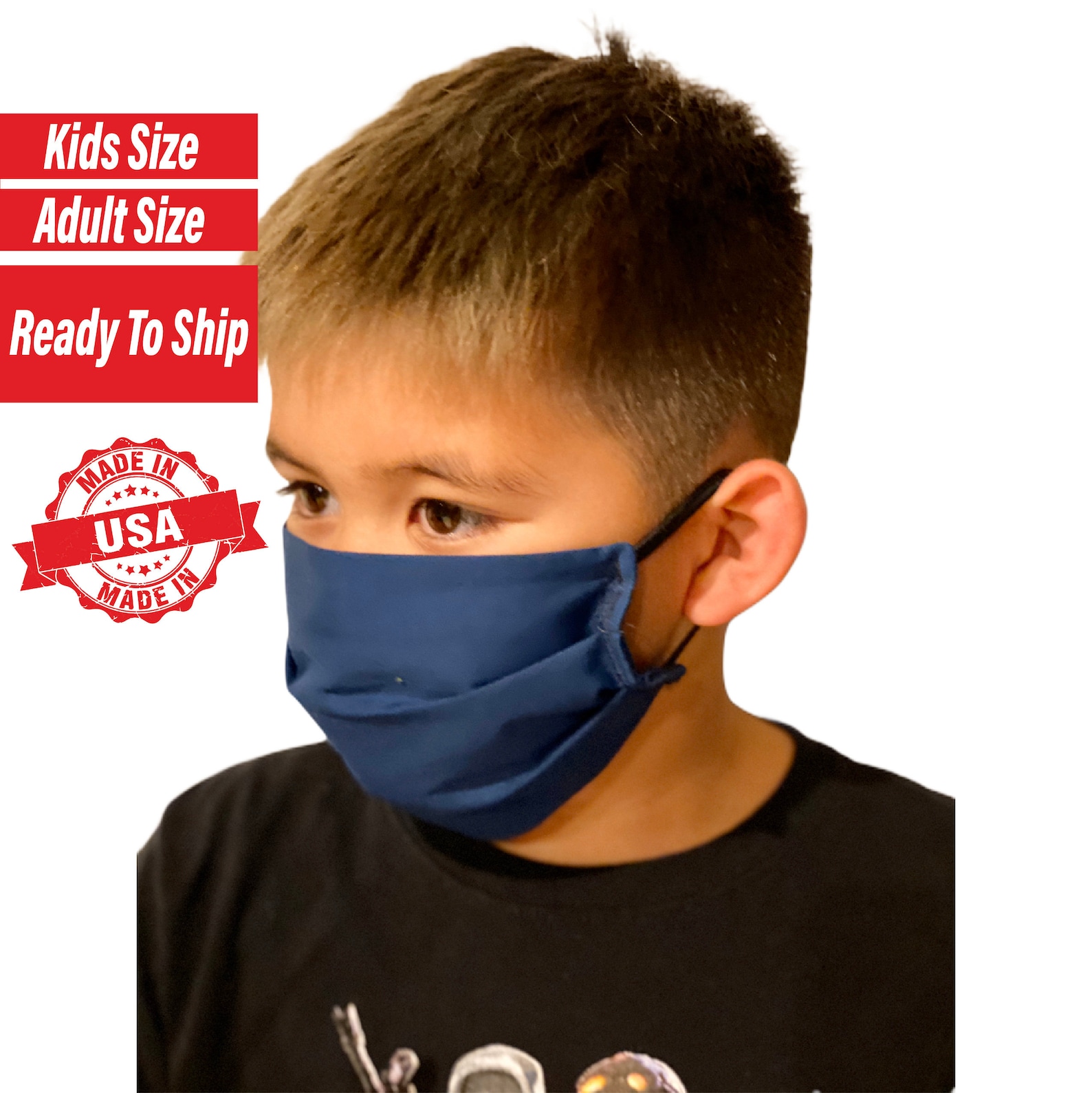 XL Face Mask with Filter Big Face Mask Adjustable Reusable Etsy