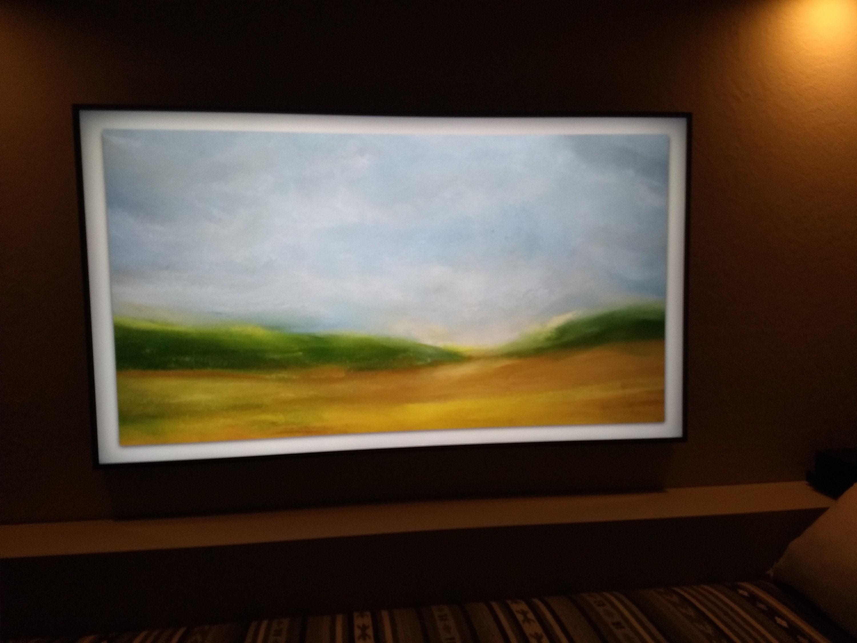 The Frame TV Digital Downloadfrom an Original Pastel Painting for Your