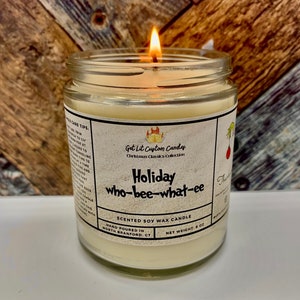 Holiday Classic Movie Quote Soy Candle