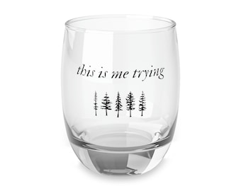 Este soy yo probando un vaso de whisky - Swiftie Rocks Glass