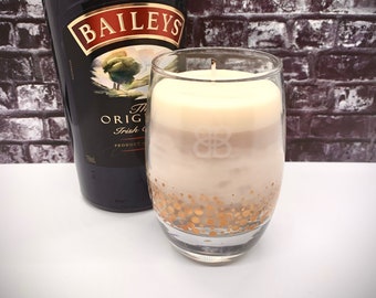 Vela de cera de soja con sabor a crema irlandesa