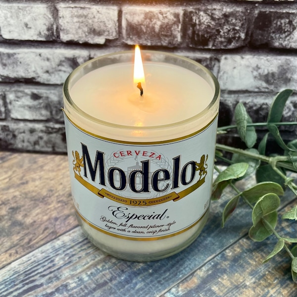 Beer Bottle Candles Etsy