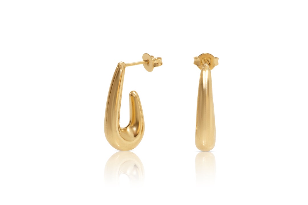 Small Multicolored Tear Drop Earring main image 1