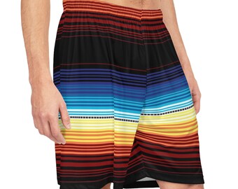 Native Design Basketball Shorts - Etsy