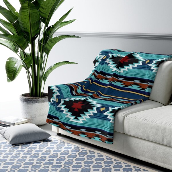 Aztec Blanket Etsy