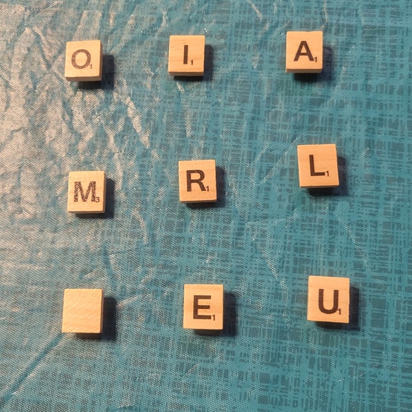 Scrabble Tile Letter Needle Minders