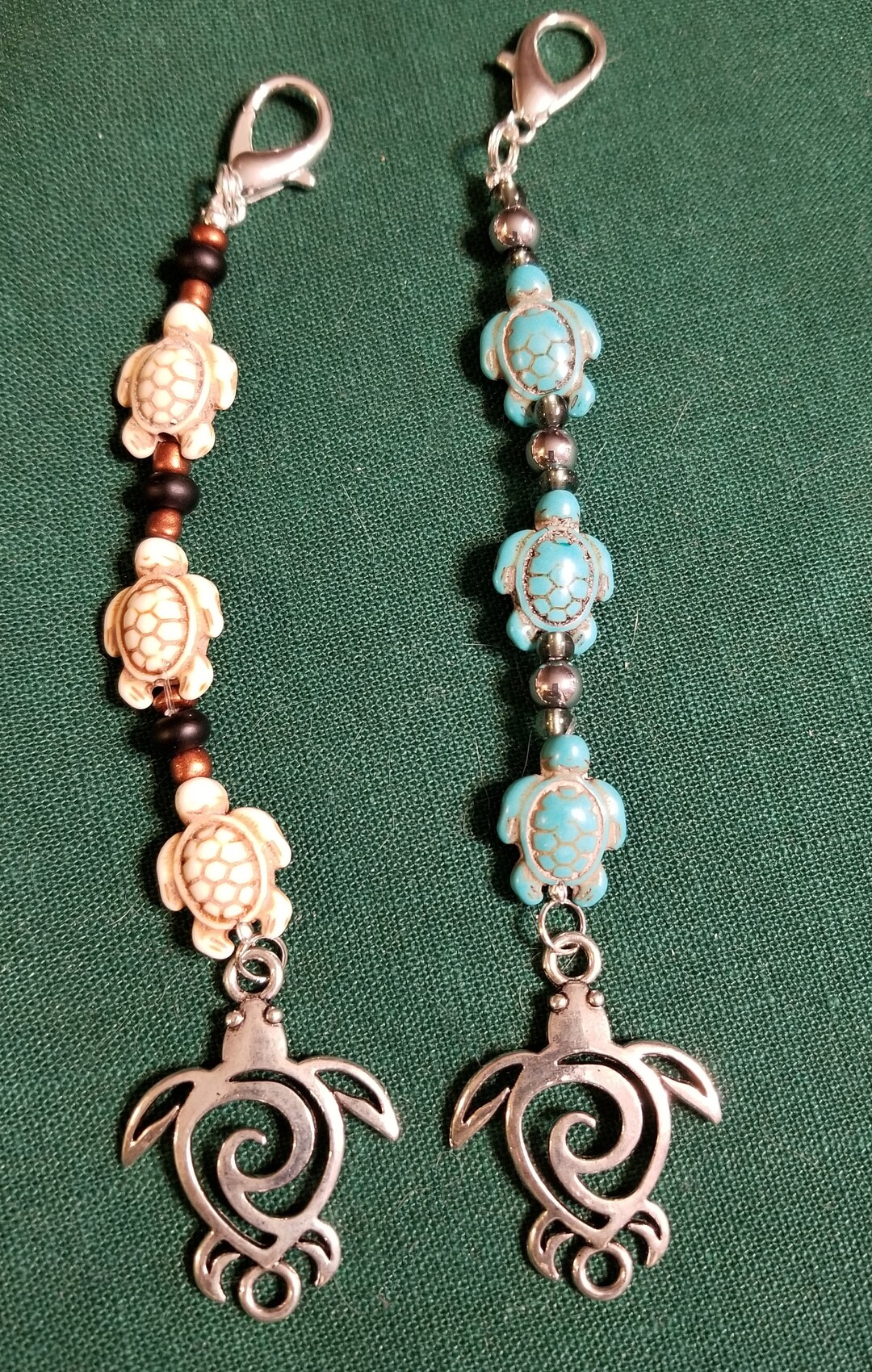 Beaded Scissor Fob With Sea Turtles - Etsy