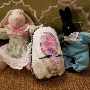 Bunny Tracks Cross Stitch Pattern