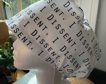 Ruth Bader Ginsburg, I Dissent, Scrub Hat
