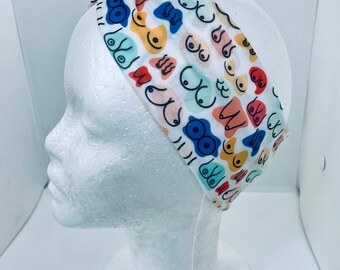 Multi Colored Breasts Hair Band