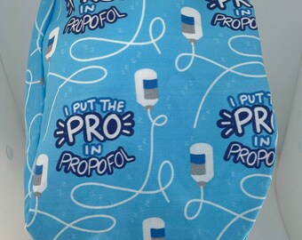 Euro Style Propofol Scrub Hat for Shorter Hair