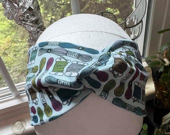 Hairband featuring Embroidery Floss Print