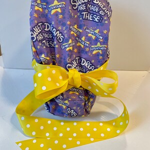 Euro Style Scrub Hat for Anesthesia Medium Length Hair