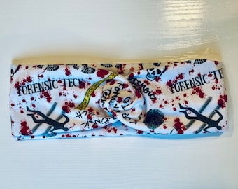 Forensic Technician Headband