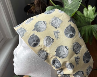 Euro Style Scrub Hat featuring Retro Eye Anatomy