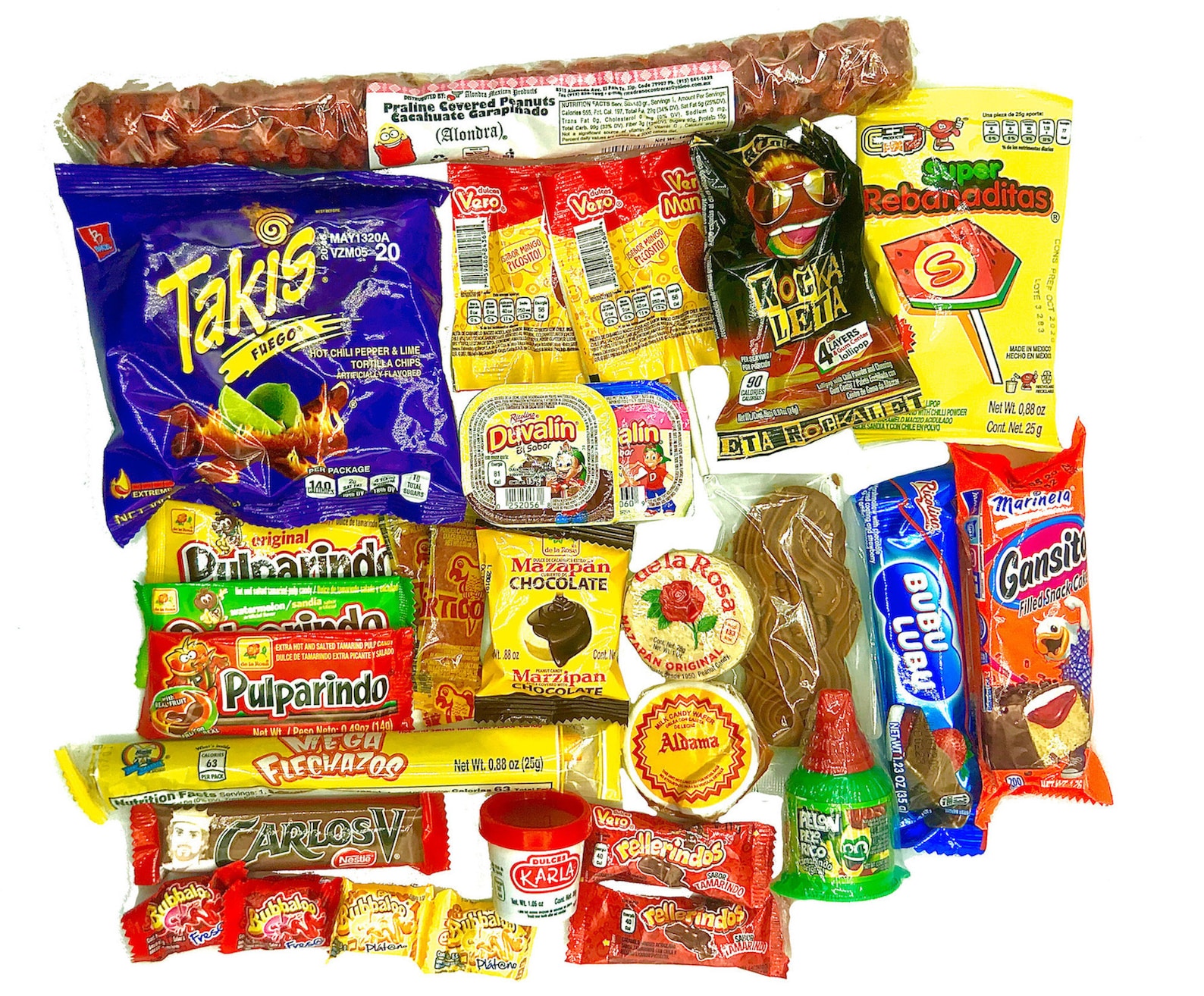 4 Mexican Snacks Boxes Mexican Candy Spicy Mexican Candy Etsy