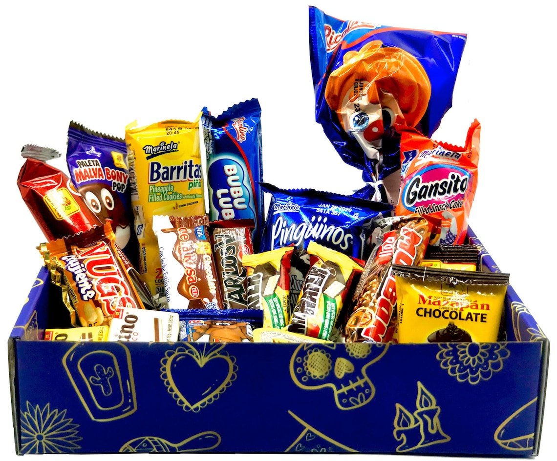 4 Mexican Snacks Boxes Mexican Candy Spicy Mexican Candy Etsy