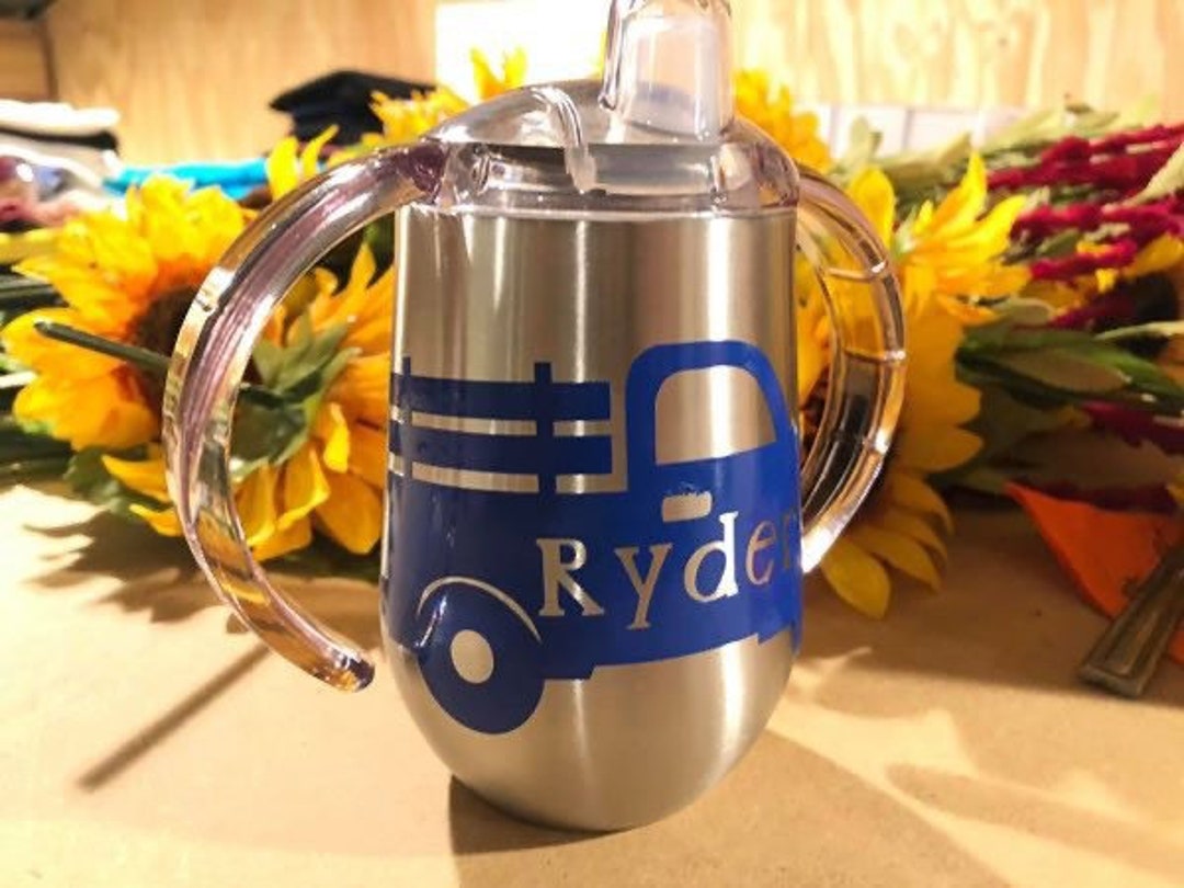 Personalized Stainless Steel Sippy Cup Etsy