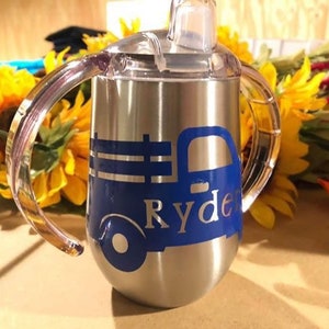 Personalized Stainless Steel Sippy Cup