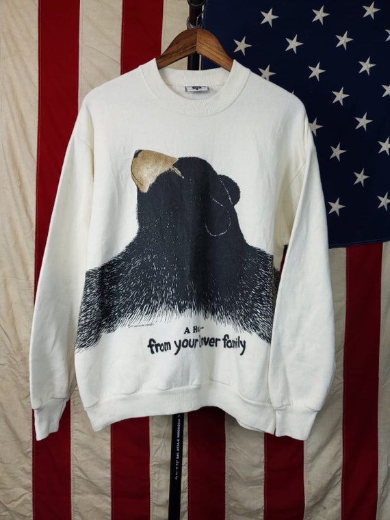 Vintage LEE Black Bear crew neck sweatshirt