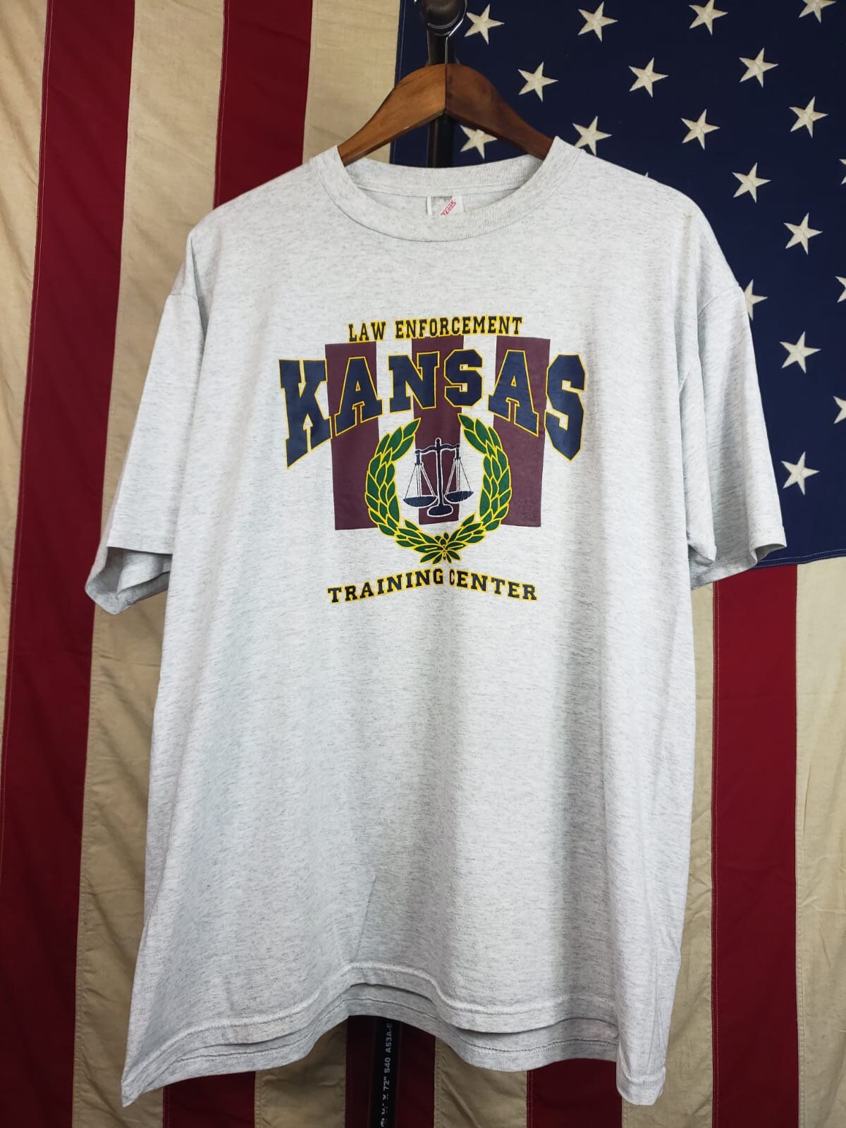 Vintage Kansas Law Enforcement Training T-shirt | Etsy
