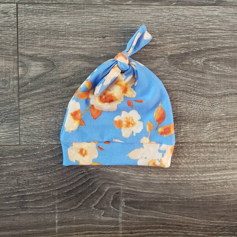 Blue Floral Swaddle Set Swaddle Set Girl Etsy