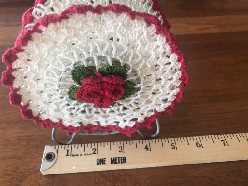 Crochet Napkin Holder Etsy