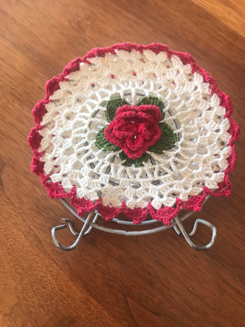 Crochet Napkin Holder Etsy