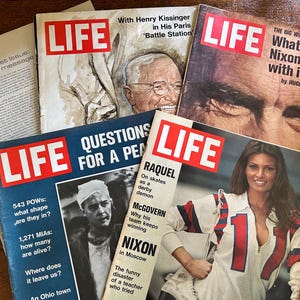 LIFE Magazines 1972 lot