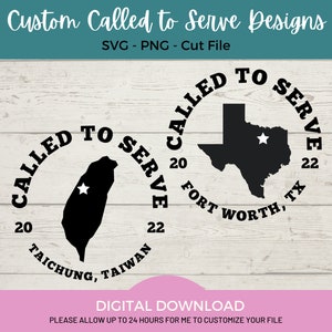 Op maat geroepen om SVG te dienen voor Missionary T-shirts, tijdschriften en meer