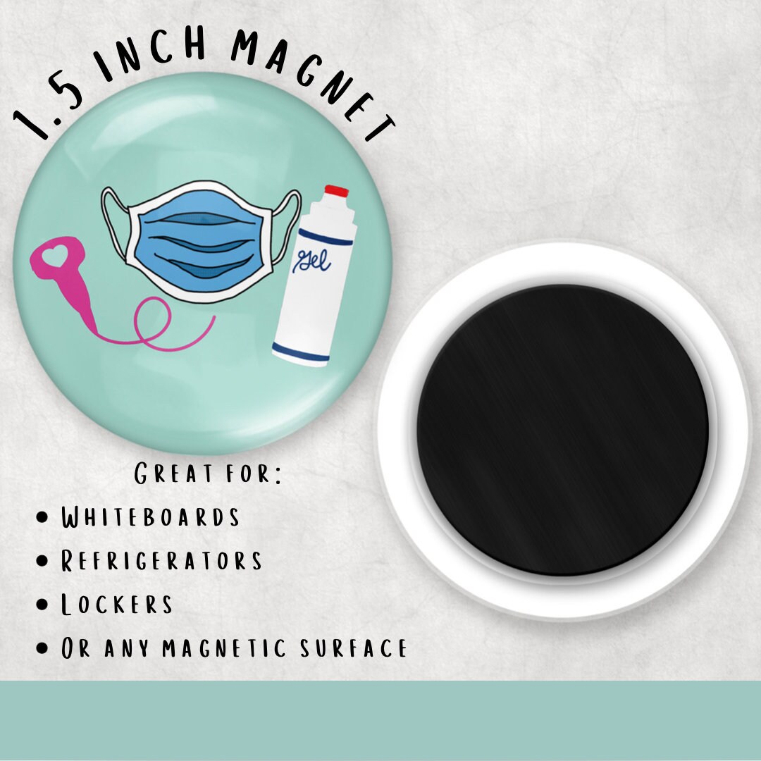 Sonogram Magnets Ultrasound/sonography Magnets | Sonography Student| Sonographer Gift ...