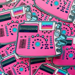 Ultrasound machine sticker-Sonography-Sonographer student-Sonography gift- Ultrasound tech
